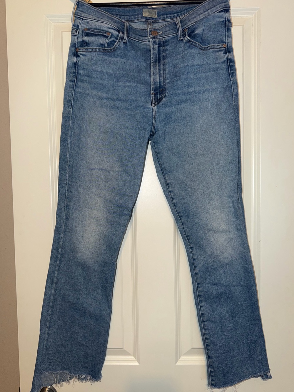 MOTHER jeans - The Insider Crop Step Fray